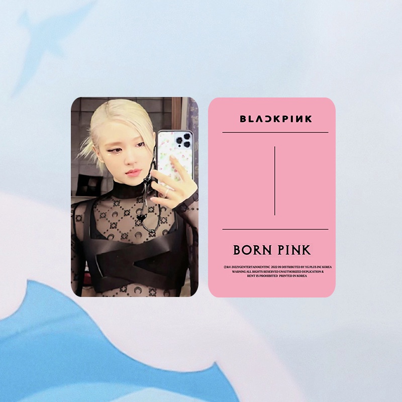 Album Sưu Tầm Thẻ Hình Lisa Jisso Rose Jennie Nhóm BlackPink