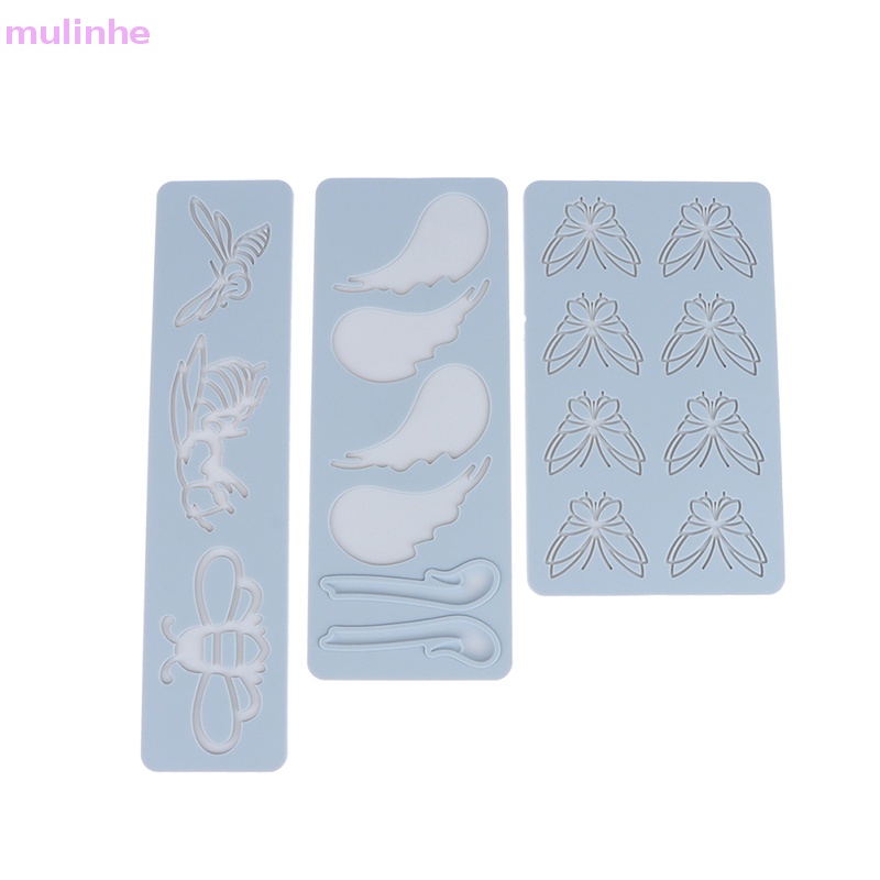 Khuôn Silicon Làm Bánh Kẹo Hình Bướm Thiên Nga 3D