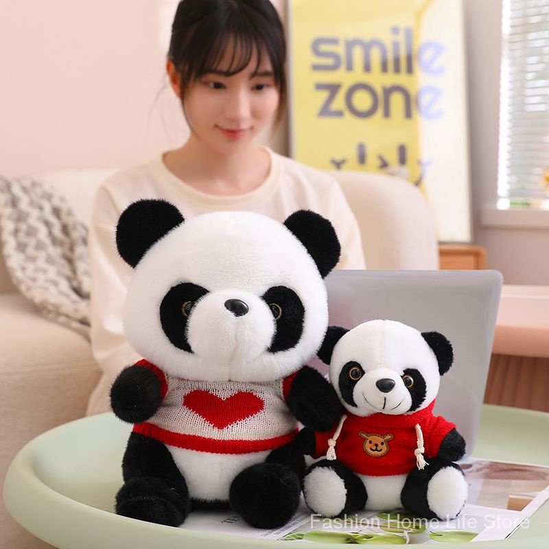 Gấu Trúc Nhồi Bông Cỡ Lớn Dễ Thương Dùng Làm Quà Tặng Sinh Nhật G1AU