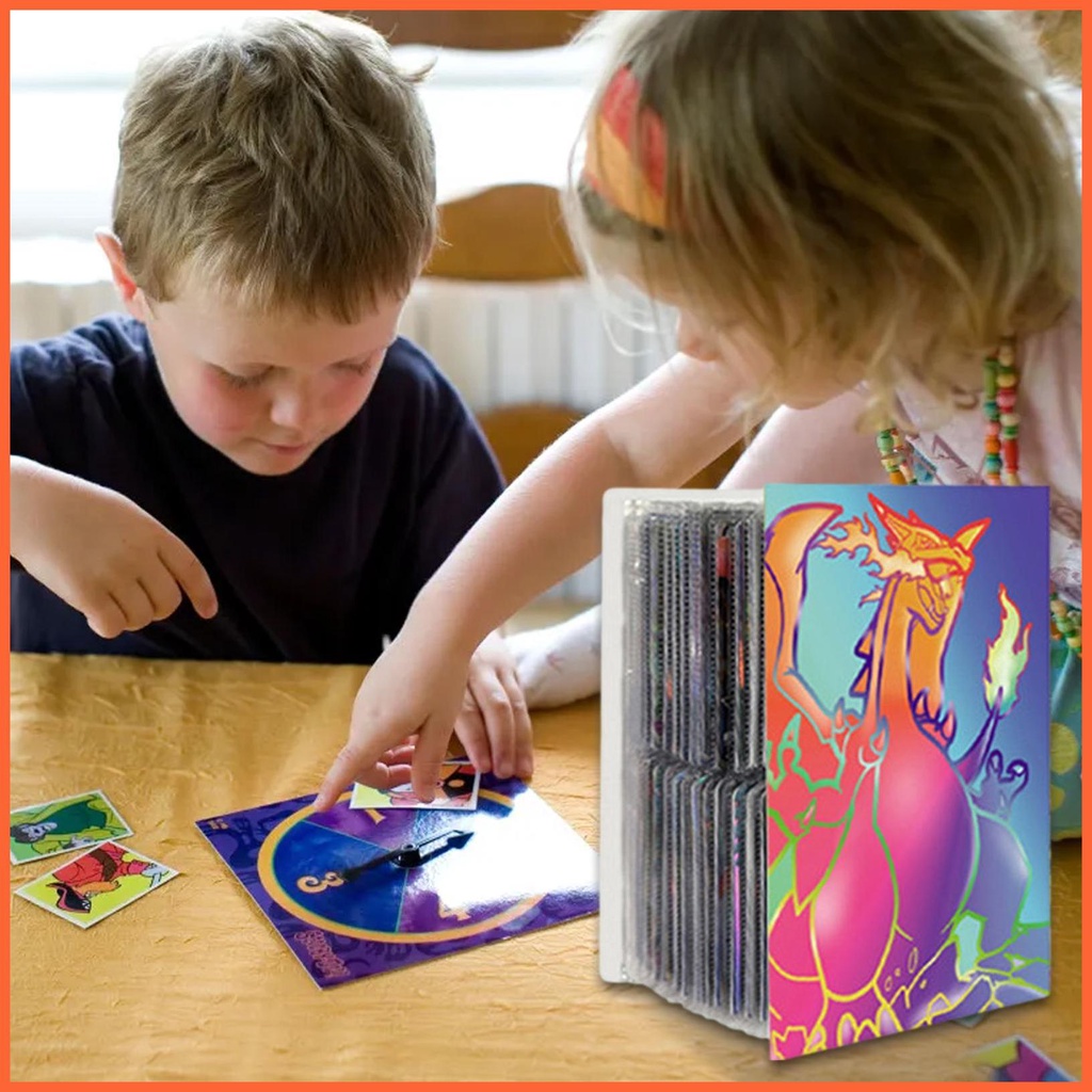 Album Sưu Tập Thẻ Bài Trò Chơi Pokemon Cho Bé