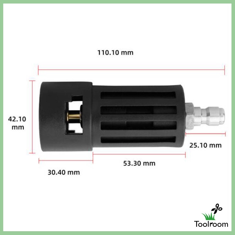 Đầu Nối Chuyển Đổi Áp Suất 1 / 4 '' Chuyên Dụng Cho Máy Rửa Áp Suất