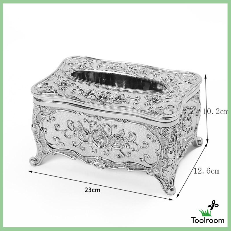 Hộp Đựng Khăn Giấy Hình Chữ Nhật Thanh Lịch Có Giá Đỡ Để Bàn Ban Đêm