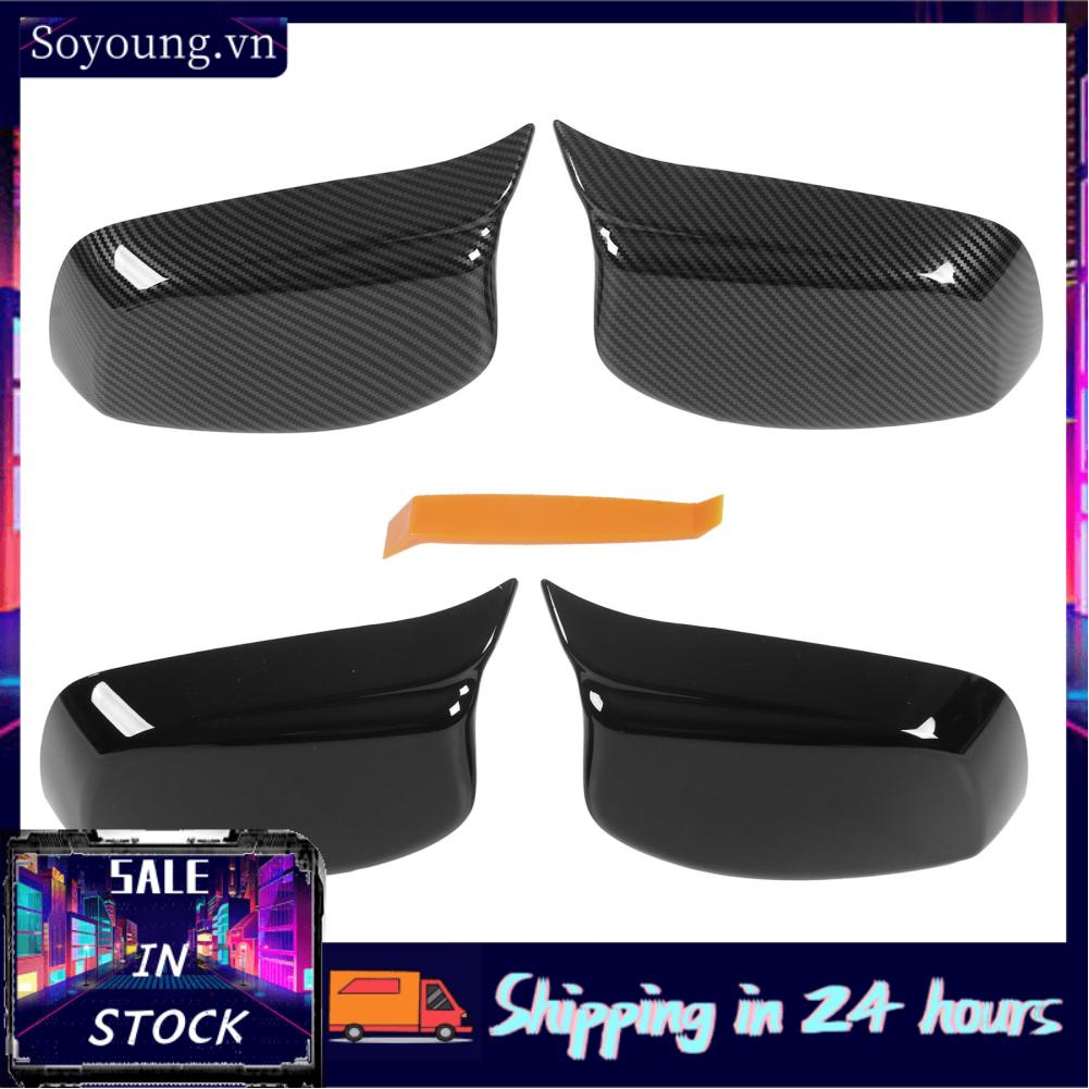 Soyoung Side Door Mirror Cover  Long Durability 51167078360 Left Right Weatherproof for 5 6 Series E60 E61 E63 E64