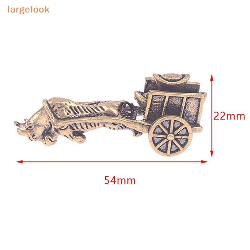 [Lớnlook] Tượng Bò Kéo Bằng Đồng Nguyên Chất Phong Thủy Trung Hoa Cổ Điển Trang Trí Nhà Mang Lại May Mắn