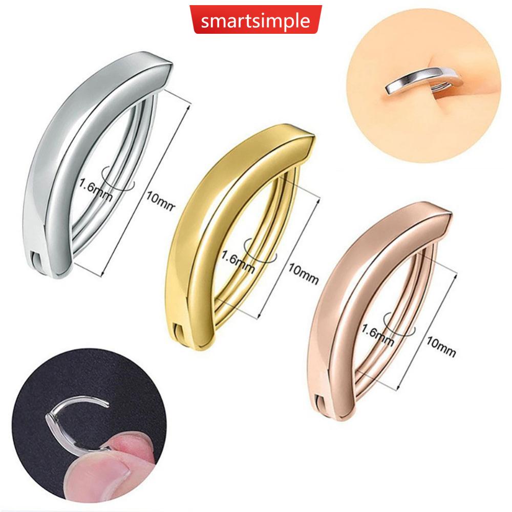 Khuyên Rốn Đơn Giản Bằng Thép Không Gỉ F3S3 Thông Dụng Cho Nam Và Nữ