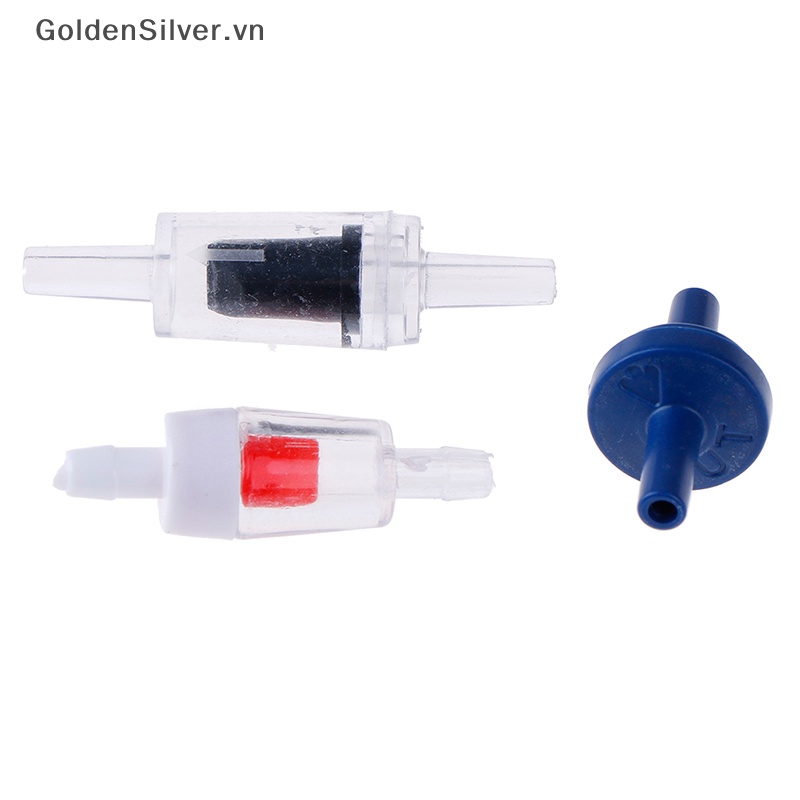 Set 5 Van Kiểm Tra CO2 Không Tiếp Xúc Màu Vàng Bạc Dành Cho Bể Cá