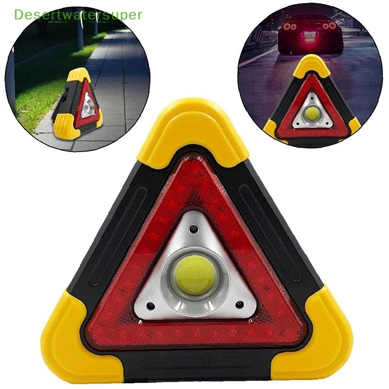 Đèn Cảnh Báo An Toàn Hình Tam Giác Cho Xe Hơi