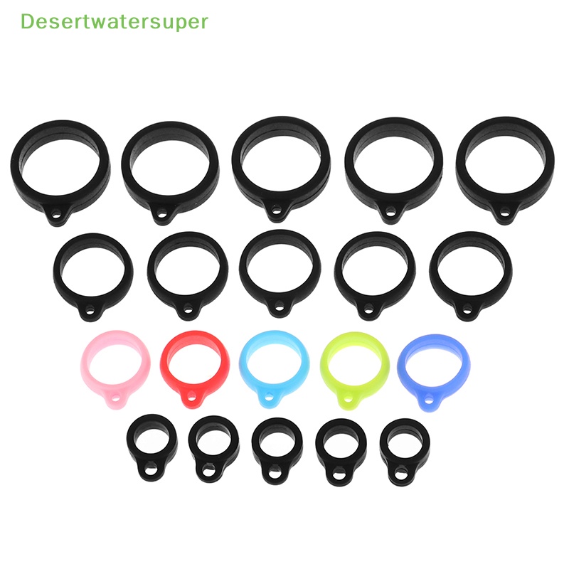 Set 10 Vòng Silicon 8mm / 13mm / 20mm / 16mm Làm Trang Sức Thủ Công