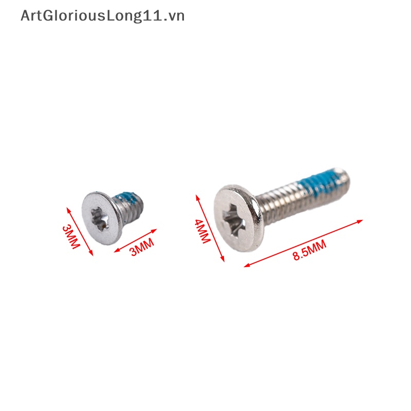 Set 15 Ốc Vít + 3 Nắp Đậy Chuyên Dụng Dành Cho Dell XPS 15 9550 9560 M5510 5520.