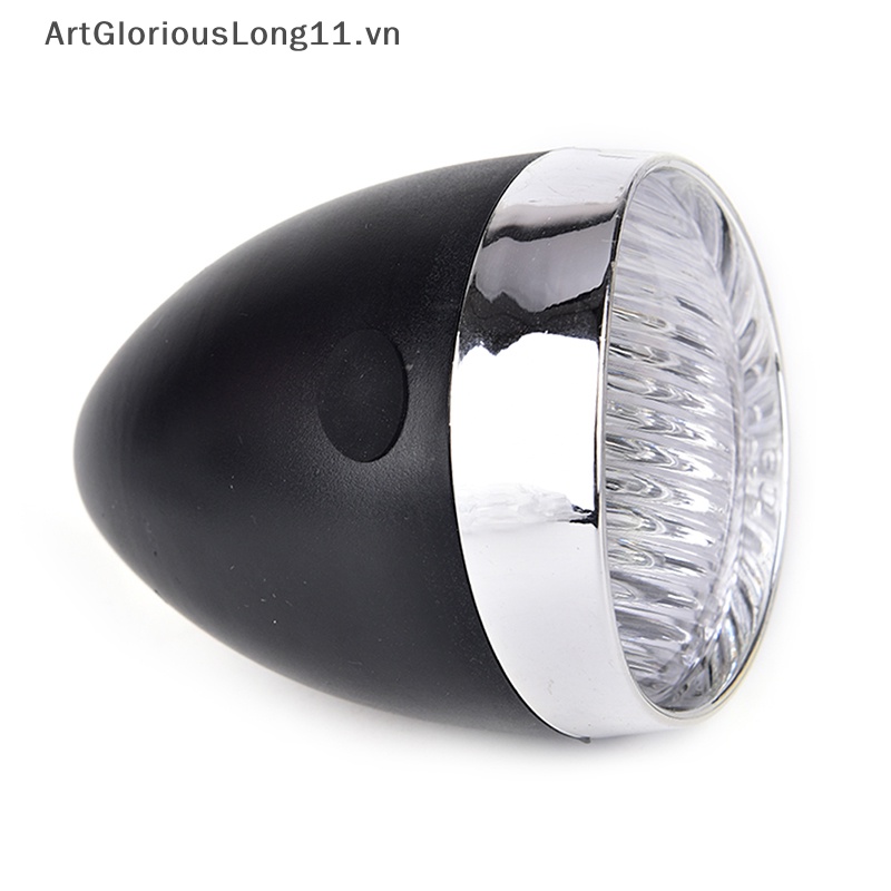 Đèn Pin Gắn Phía Trước Xe Đạp Phong Cách Cổ Điển