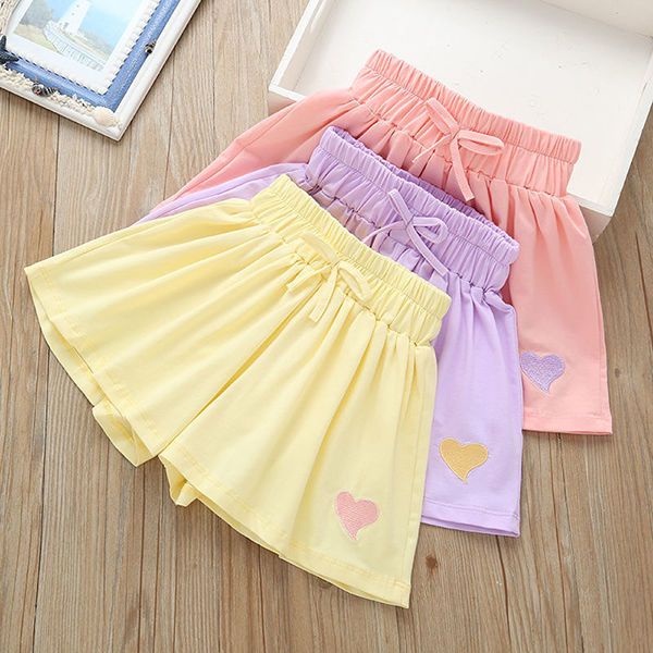 Quần Short Dáng Rộng Phong Cách Thời Trang Mới 2022 Cho Bé Gái