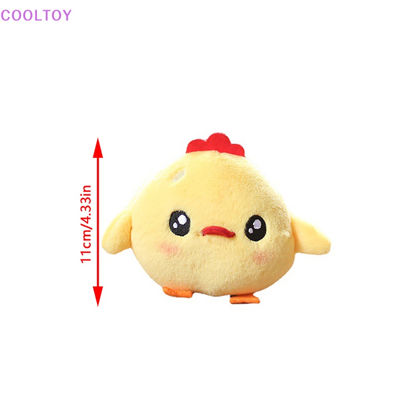 Móc Khóa Gà Nhồi Bông 11CM Dễ Thương