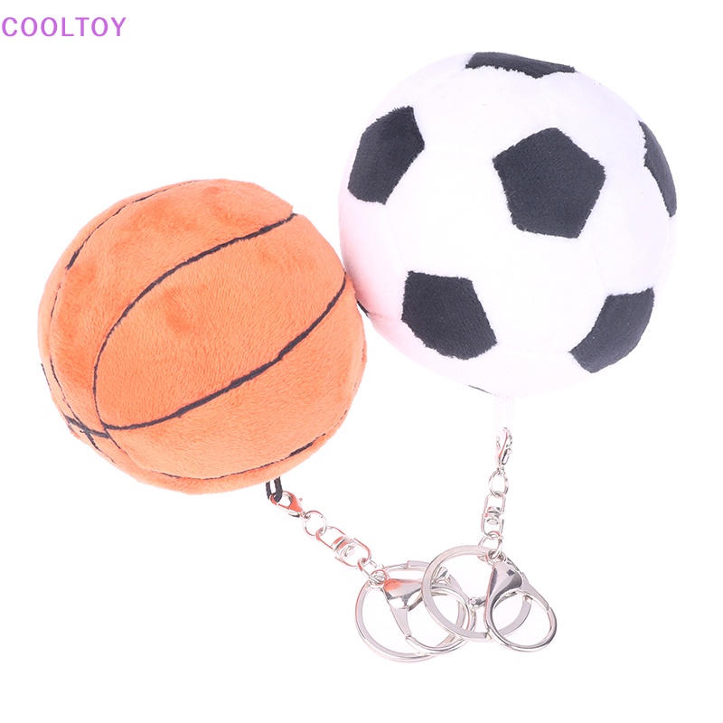 Quả Bóng Đá Nhồi Bông Mềm Mại Trang Trí Túi Xách Cho Bé