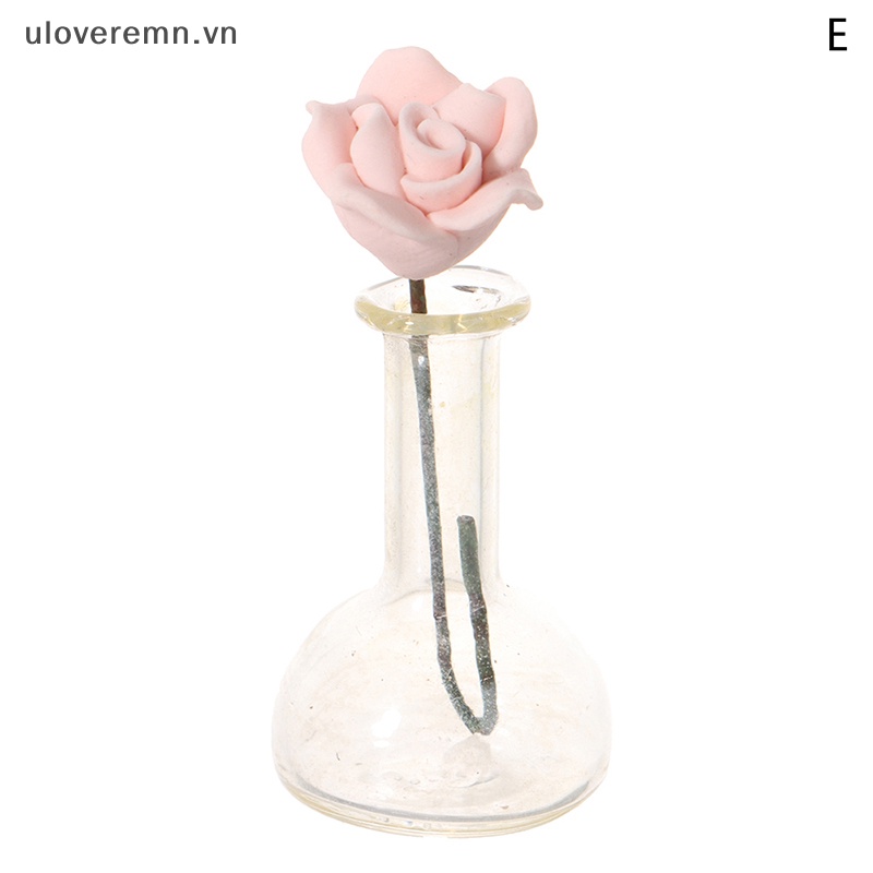 Chậu Hoa Hồng / Hướng Dương Tỉ Lệ 1: 12 Trang Trí Nhà Búp Bê