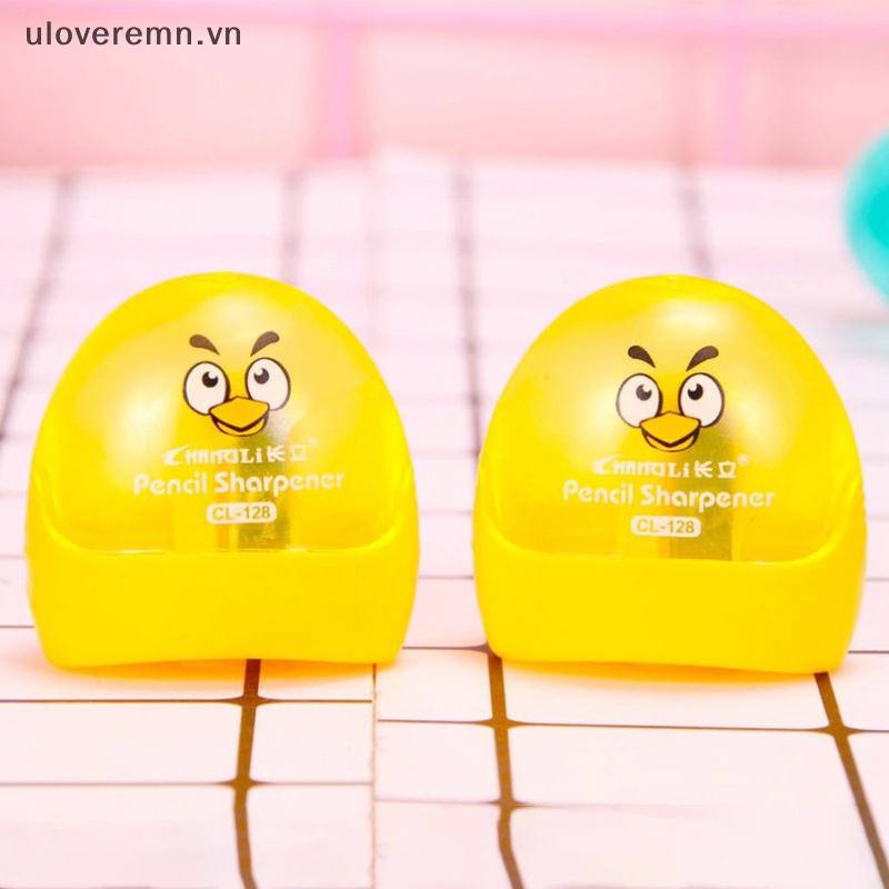Uloveremn Set 4 Đồ Gọt Bút Chì Họa Tiết Hoạt Hình Đơn Giản Dành Cho Trẻ Em