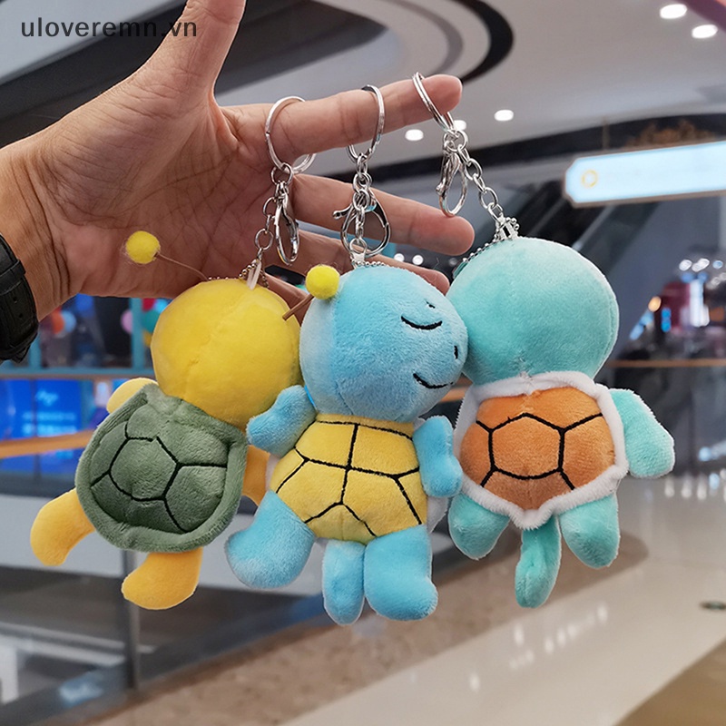 Móc Khóa Hình Rùa Nhồi Bông Dễ Thương