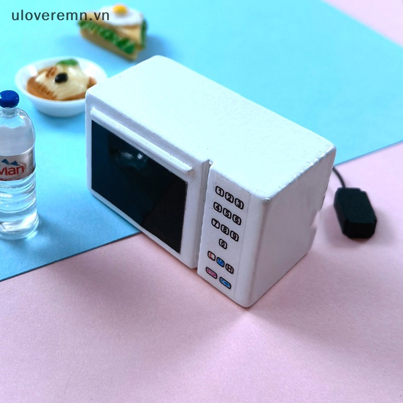 1 Mô Hình Lò Vi Sóng Mini Trang Trí Nhà Búp Bê
