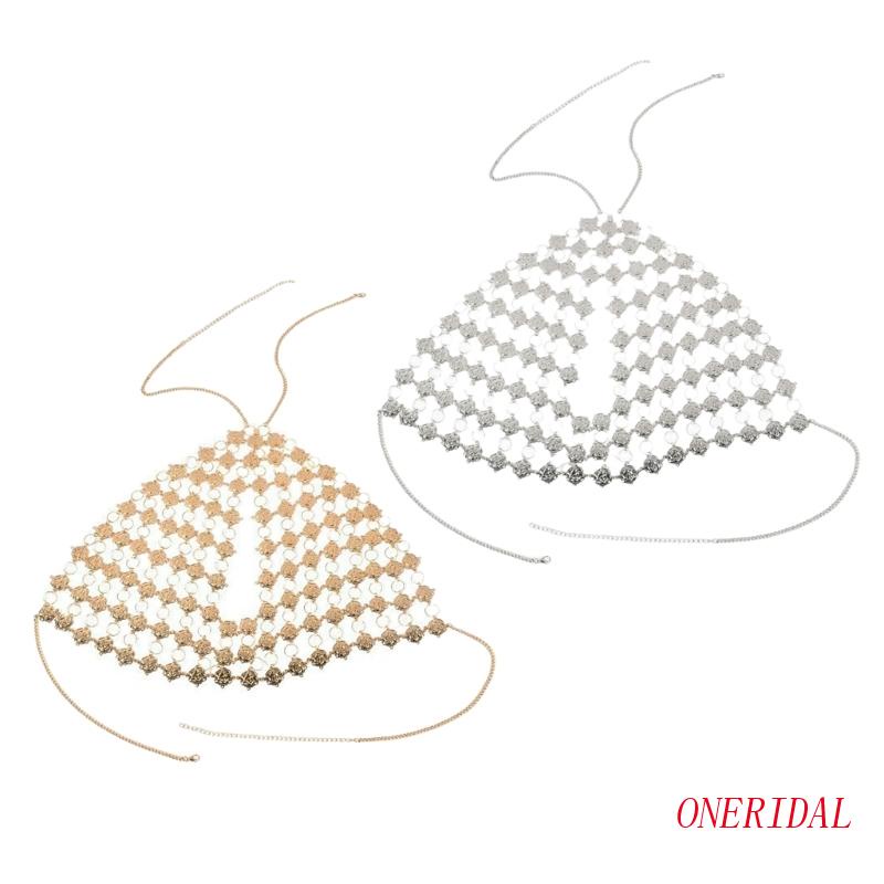 Dây Xích Đeo Cơ Thể Họa Tiết Hoa Thời Trang Mùa Hè Cho Nữ