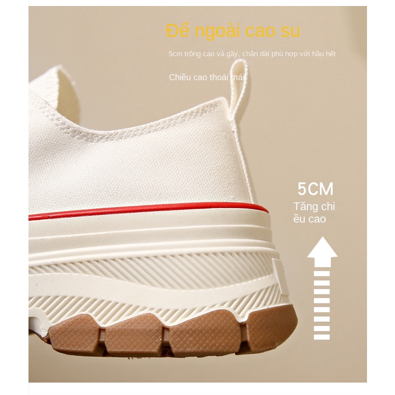 Giày Thể Thao Đế Dày Thoáng Khí Phong Cách Hàn Quốc Cho Nữ