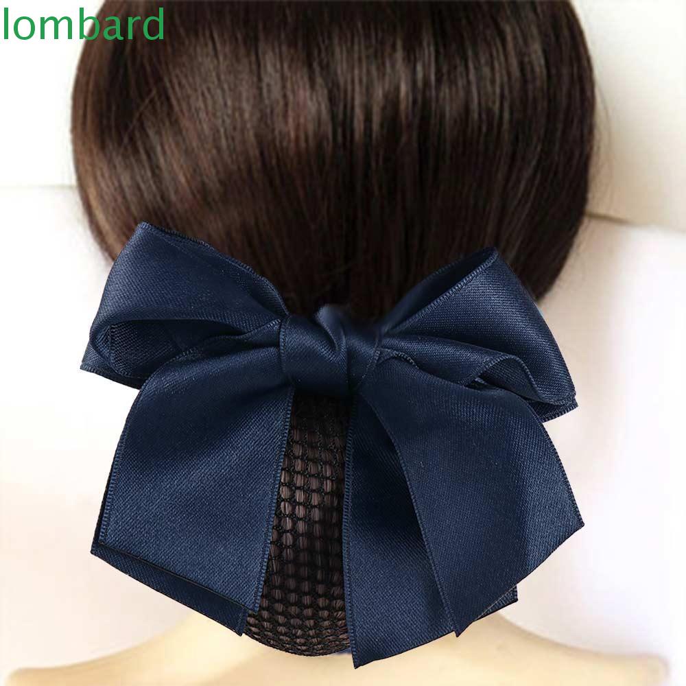 Kẹp Tóc Hình Nơ Phối Lưới Thời Trang Mùa Xuân Cho Nữ