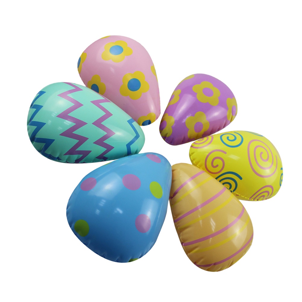 6 Bong Bóng Nhựa Hình Thỏ Trang Trí Tiệc