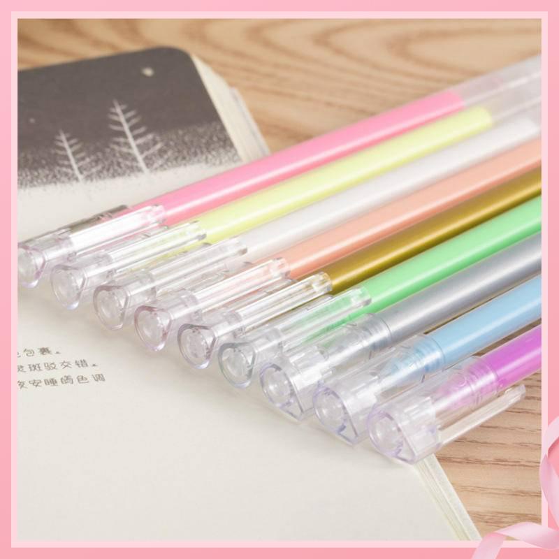 Bút Đánh Dấu Màu Pastel Dung Tích Lớn Dùng Làm Album Ảnh diy Cho Học Sinh / Văn Phòng Thẻ