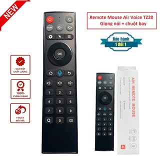 Điều khiển chuột bay giọng nói TZ20 androi tv box Chính hãng full box Remote Mouse Air Voice TZ20, remote giọng nói tz20