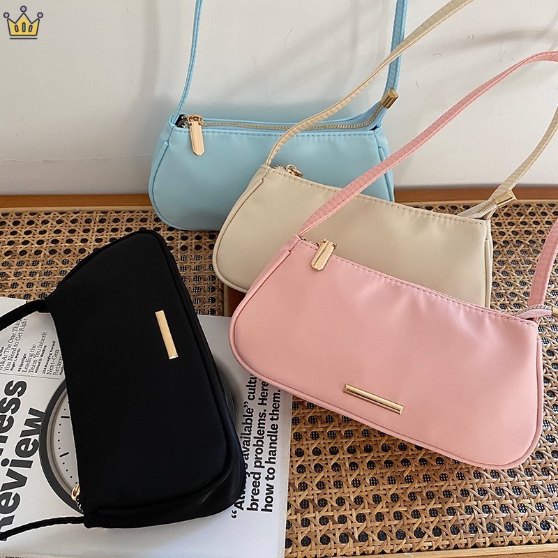 Túi Xách Tay Hàn Quốc JP5 2023 Bằng nylon Phong Cách Tối Giản