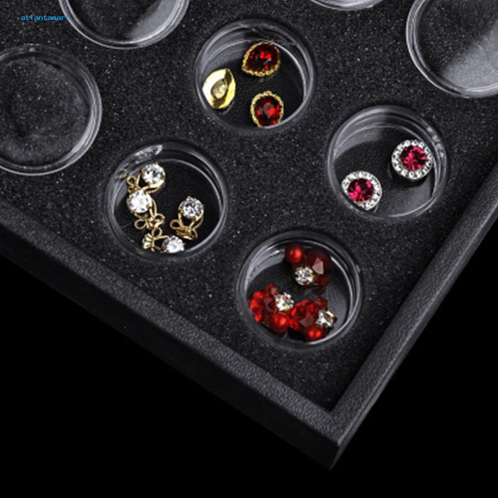 Túi Đựng Đồ Dùng Cao Cấp Tiện Dụng| Hộp Đựng Phụ Kiện Trang Trí Móng Tay 25 / 50 Ngăn Giá Đỡ