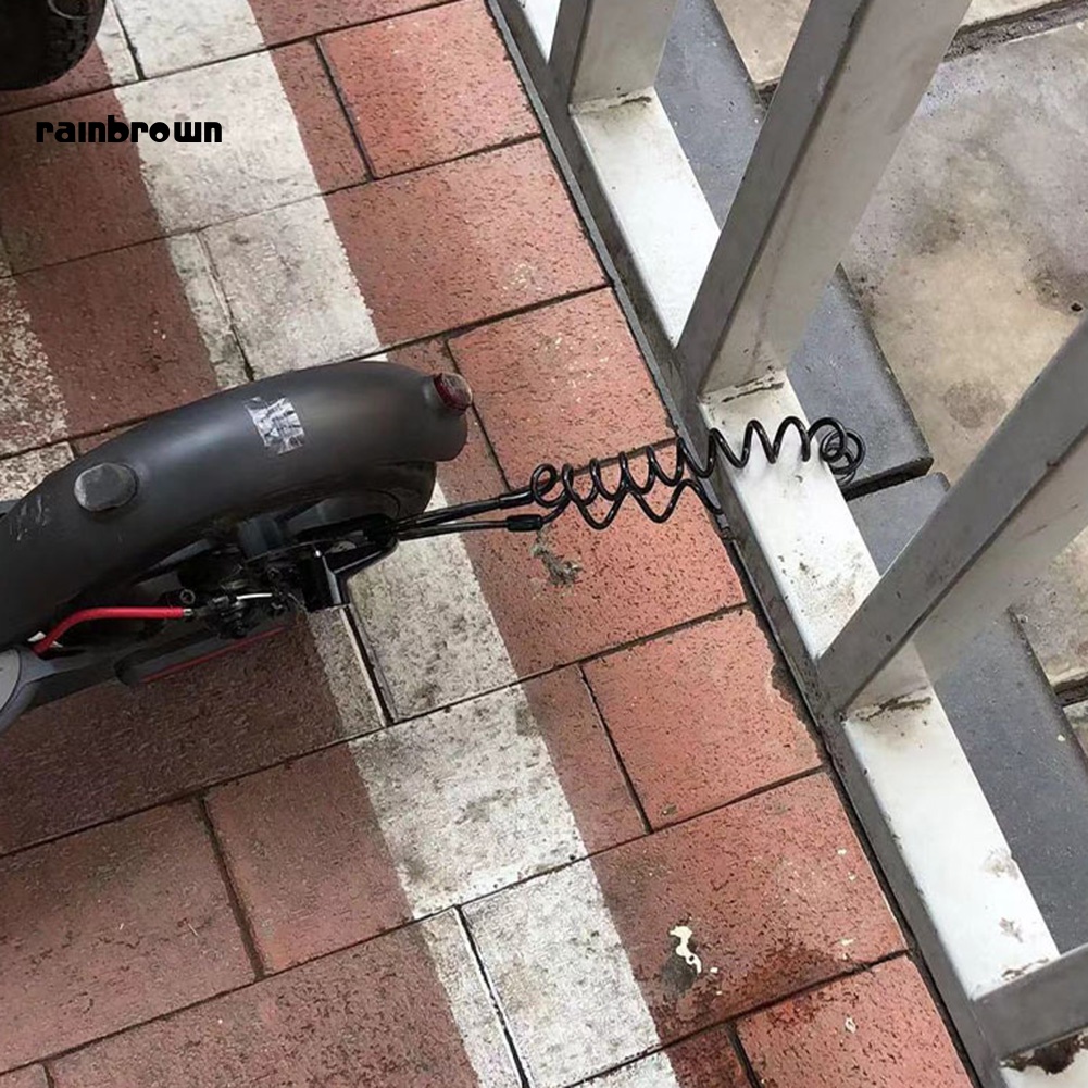 Bộ Khóa Phanh Đĩa Bằng Dây Thép Chống Trộm Cho Xiao-mi Mijia M365