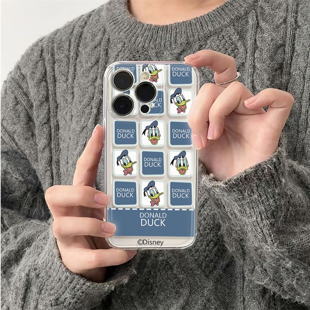 ✅Ốp Điện Thoại Mềm Chống Sốc In Hình Vịt Donald Cho Iphone 78 11 12 14Pro 6In Plus 13 8IFV