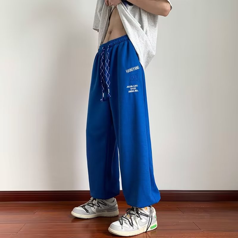 Quần Thể Thao Ống Rộng Thời Trang Xu Hướng Hàn Quốc Cho Nam