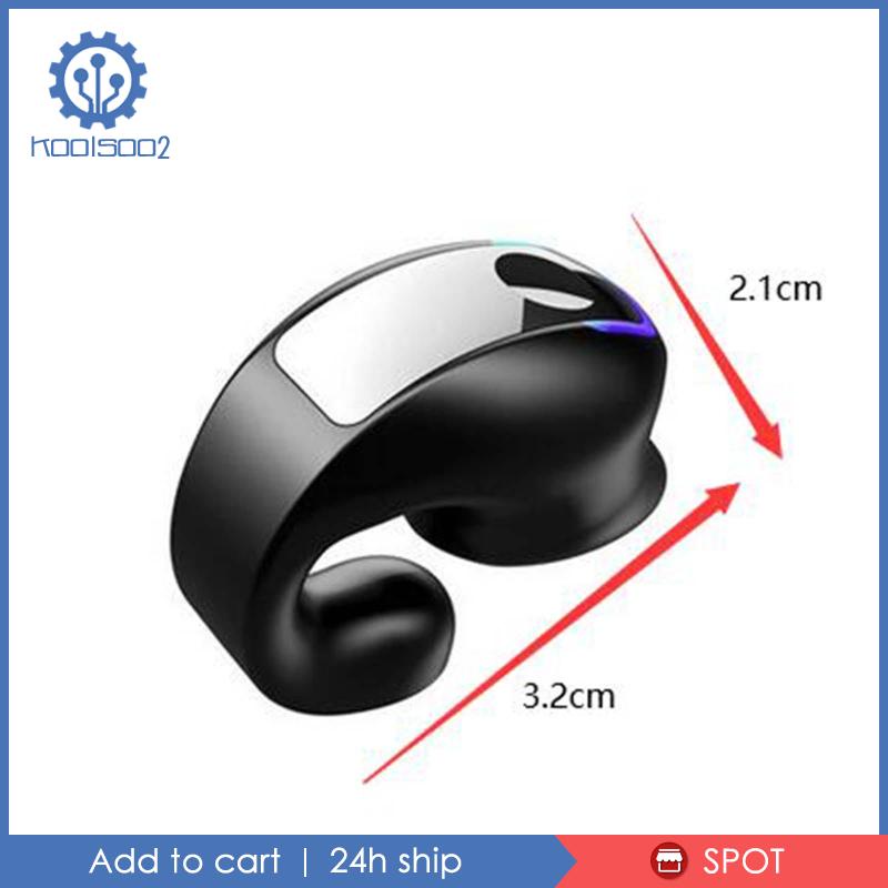 Tai Nghe Koolsoo2 Kèm Dây Cáp Sạc Dùng Khi Tập Gym / Chạy Bộ Màu Đen