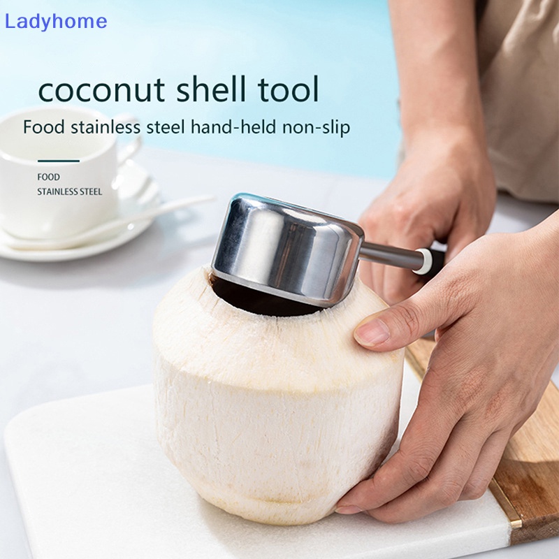 1 Dụng Cụ Khui Dừa Bằng Thép Không Gỉ
