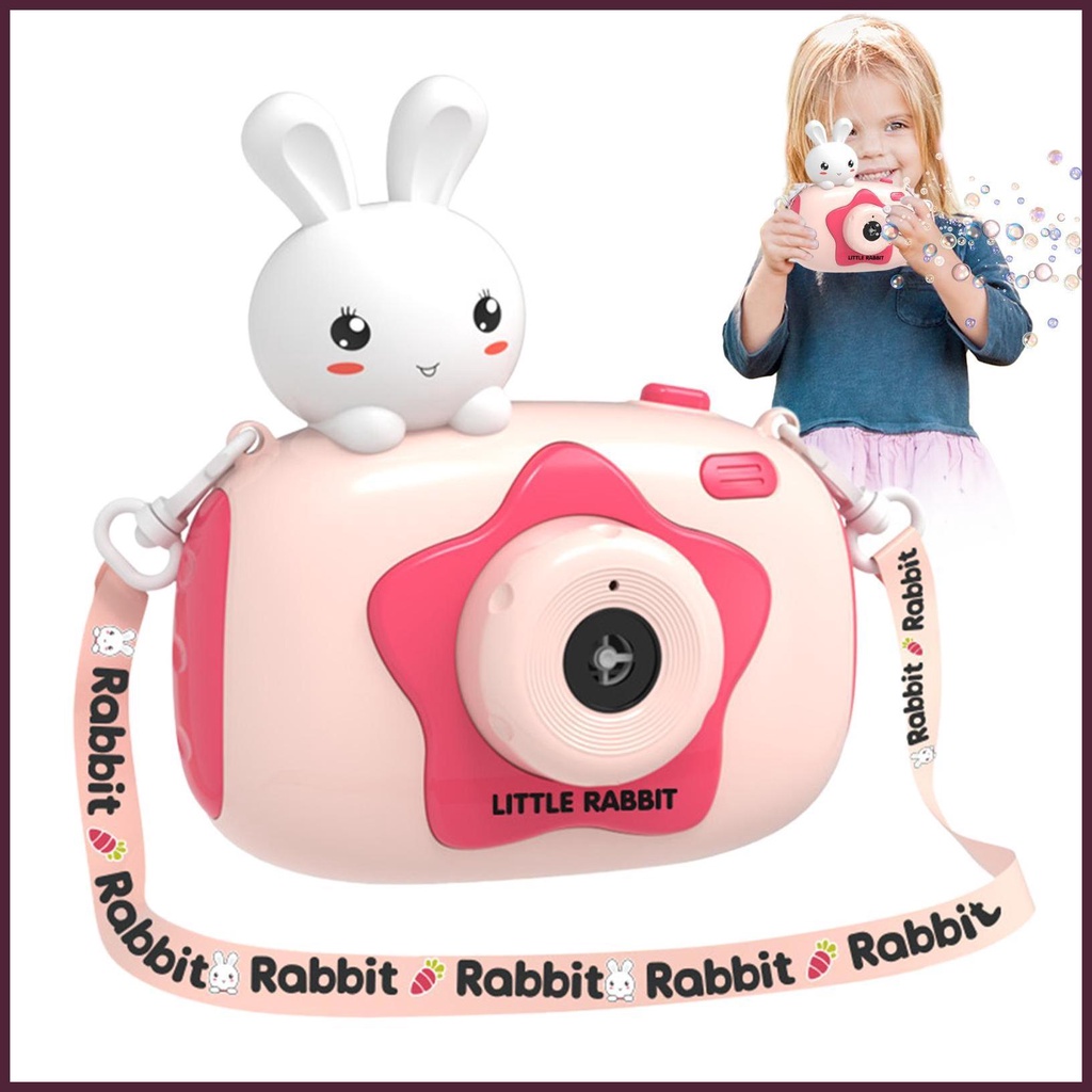 Máy Thổi Bong Bóng Xà Phòng Tự Động Hình Động Vật Hoạt Hình Dễ Thương Cho Bé