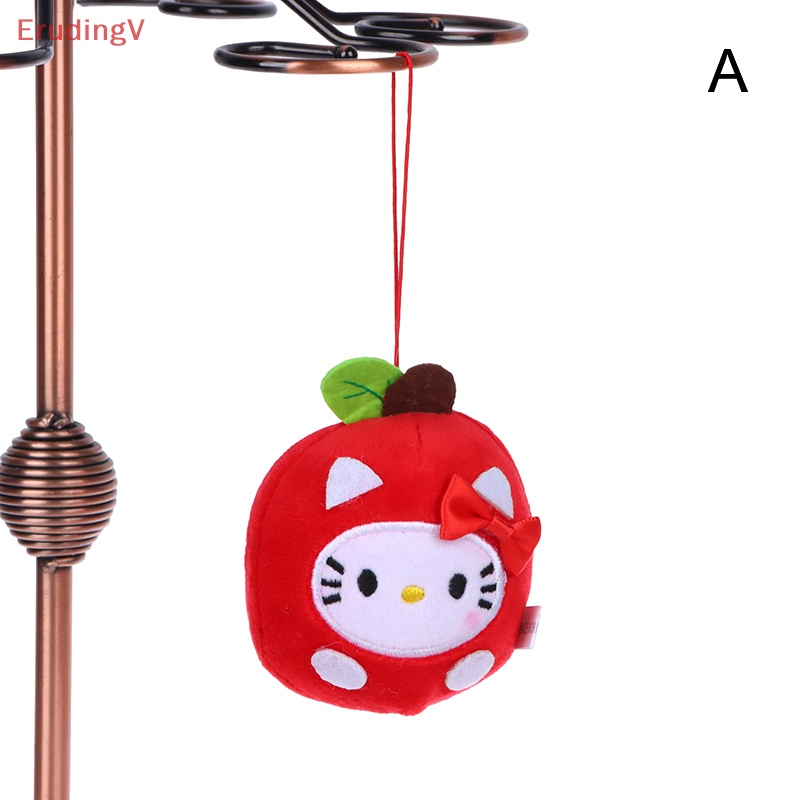 [ErudingV] Móc Khóa Hình Mèo Hello Kitty Nhồi Bông Mềm Mại Trang Trí Ba Lô / Túi Xách / Xe Hơi Quà Tặng Trẻ Em [Mới