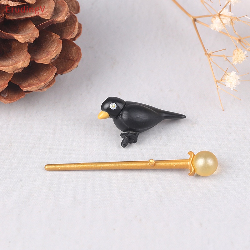 [ErudingV] 1set 1: 12 Gậy Đi Bộ Ma Thuật Chim Đi Bộ Trang Trí Nhà Búp Bê Thu Nhỏ [Mới]
