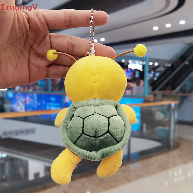 [ErudingV] Móc Khóa Búp Bê Nhồi Bông Mini Hình Rùa Hoạt Hình Dễ Thương Dành Cho Bạn Nữ [Mới]