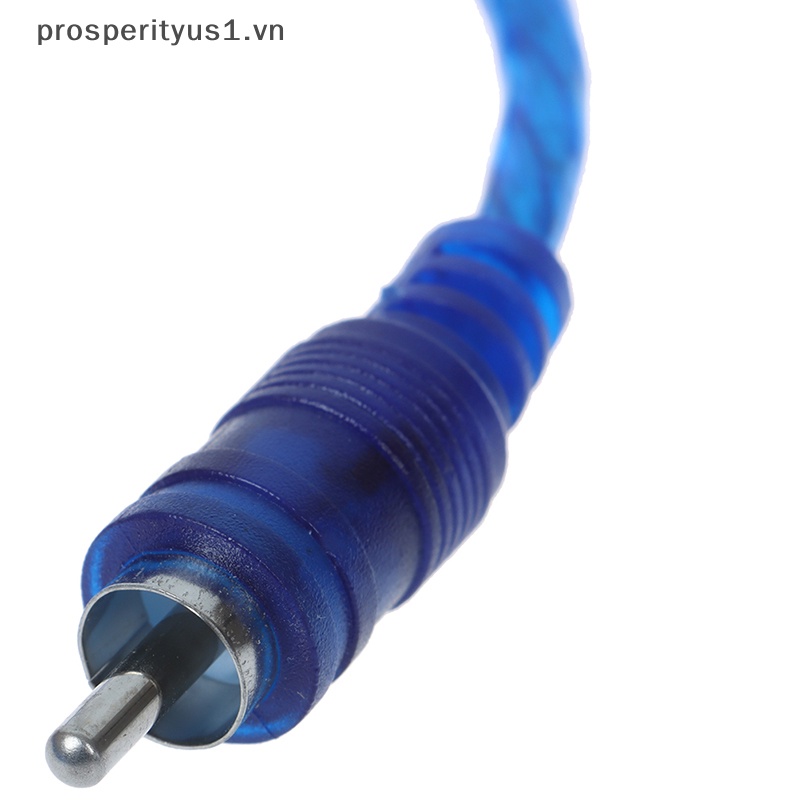 Giắc Chuyển Đổi Chữ Y Chia Cổng AUX MP3 Audio RCA Chuyên Nghiệp 1 Cho Xe Hơi