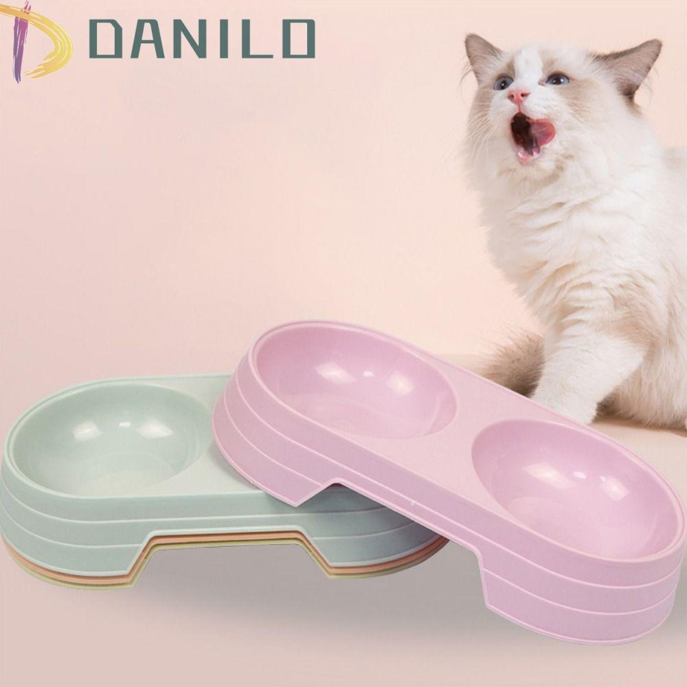 Khay Đựng Thức Ăn Cho Thú Cưng Màu Sắc Ngọt Ngào Đa Năng