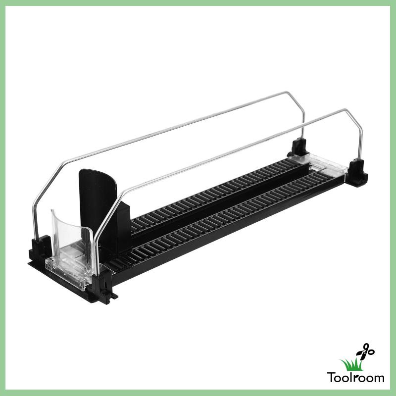 Khay Đựng Đồ Uống Tự Đẩy Tiện Dụng Cho Tủ Lạnh