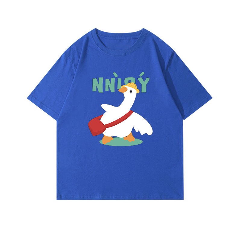 NRVP Áo Thun 100% Cotton Tay Ngắn Phong Cách Hàn Quốc Mới