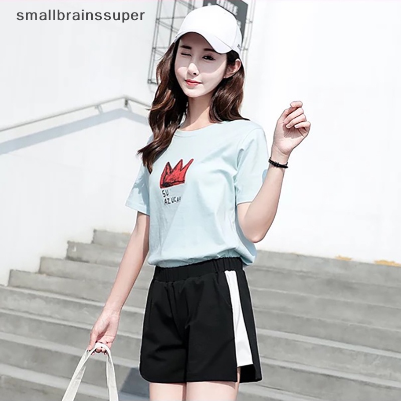 Quần Ngắn Lưng Thun Siêu Nhẹ Tập Yoga Thời Trang Mùa Hè