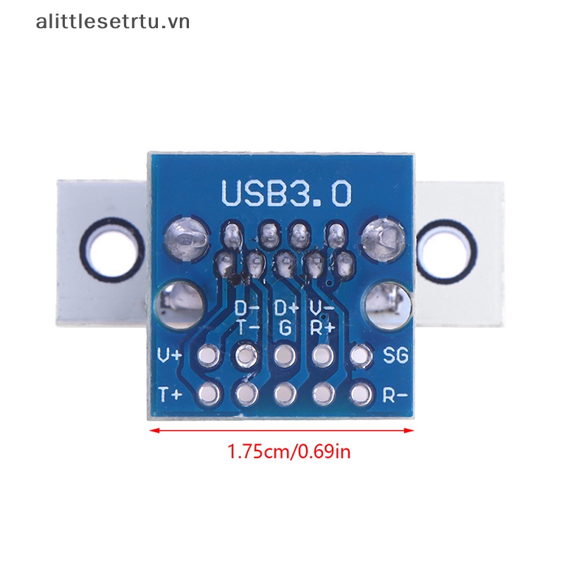 1 USB 3.0 Đầu Đực Với Lỗ Vít Cố Định Kết Nối Với Bảng Thử Nghiệm Pin
