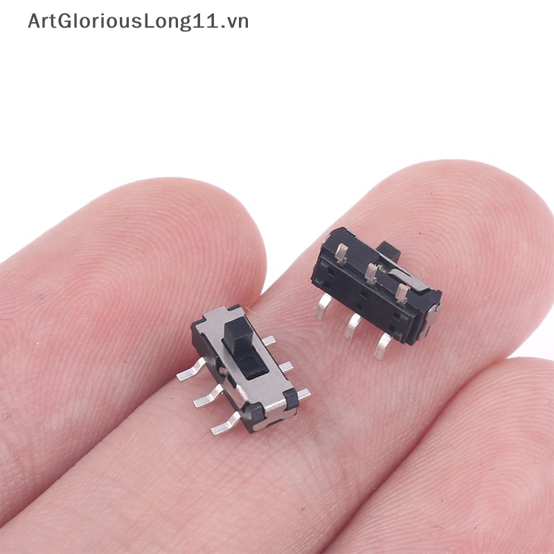 Set 20 Công Tắc Gạt Ngắt MSS-22D18 2P2T 2MM SMD DC 12V Chuyên Dụng