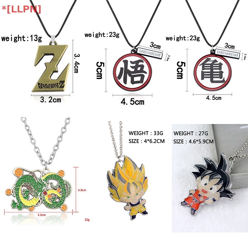 1 Vòng cổ Mặt Hình Dragon Ball Z Goku Bằng Hợp Kim