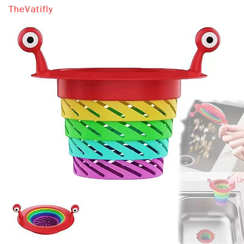 1 Lưới Lọc Rác Bồn Rửa Chén Có Thể Thu Gọn Tiện Dụng