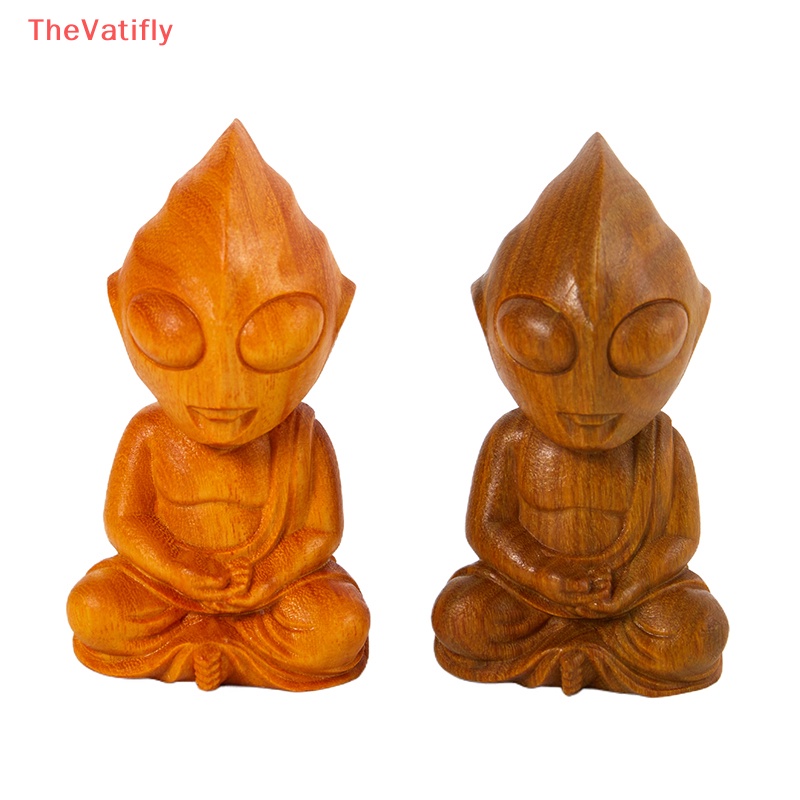 [Thevalifly] Tượng Điêu Khắc Tay Ultraman Hoạt Hình Màu Trơn Trang Trí Nhà Cửa