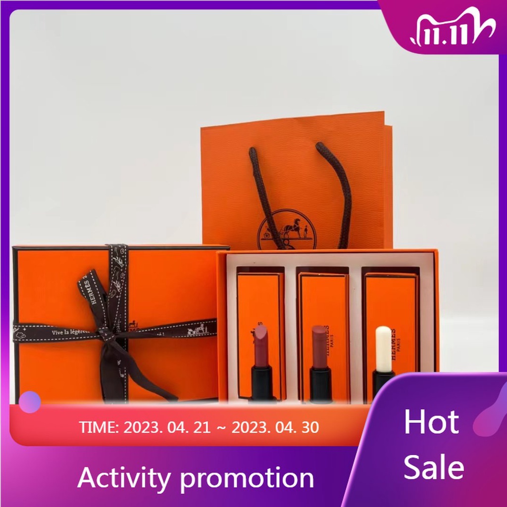 Set 3 Thỏi Son Sáp hermes Mẫu Thử 1.5g * 3