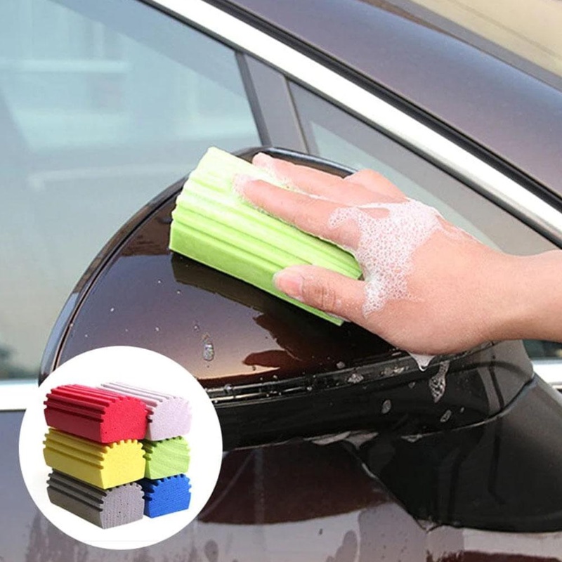 1 Mút Đánh Bóng Xe Hơi PVA Siêu Thấm Hút Màu Sắc Ngẫu Nhiên